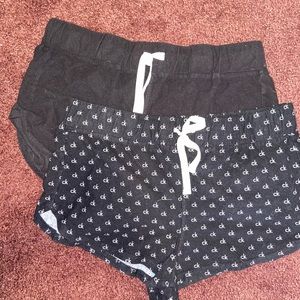 2 pair bundle! Calvin Klein Pajama Shorts